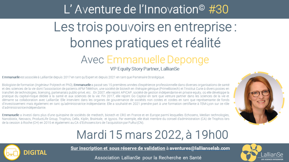 Aventure de l’Innovation #30