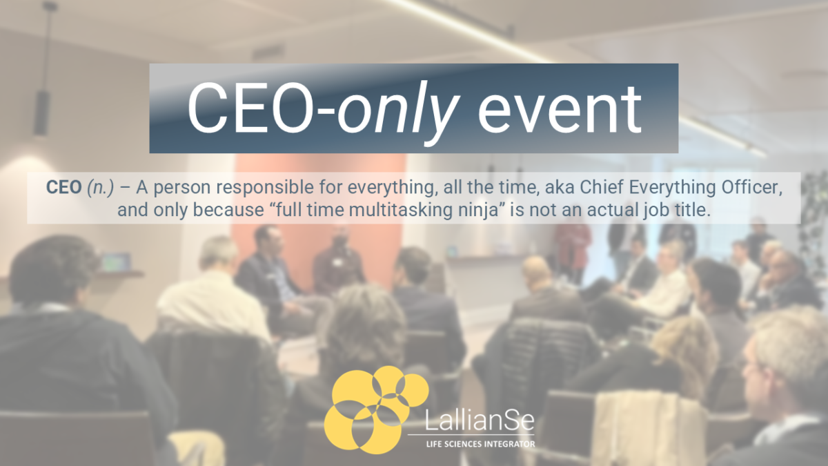 CEO-only Event #1