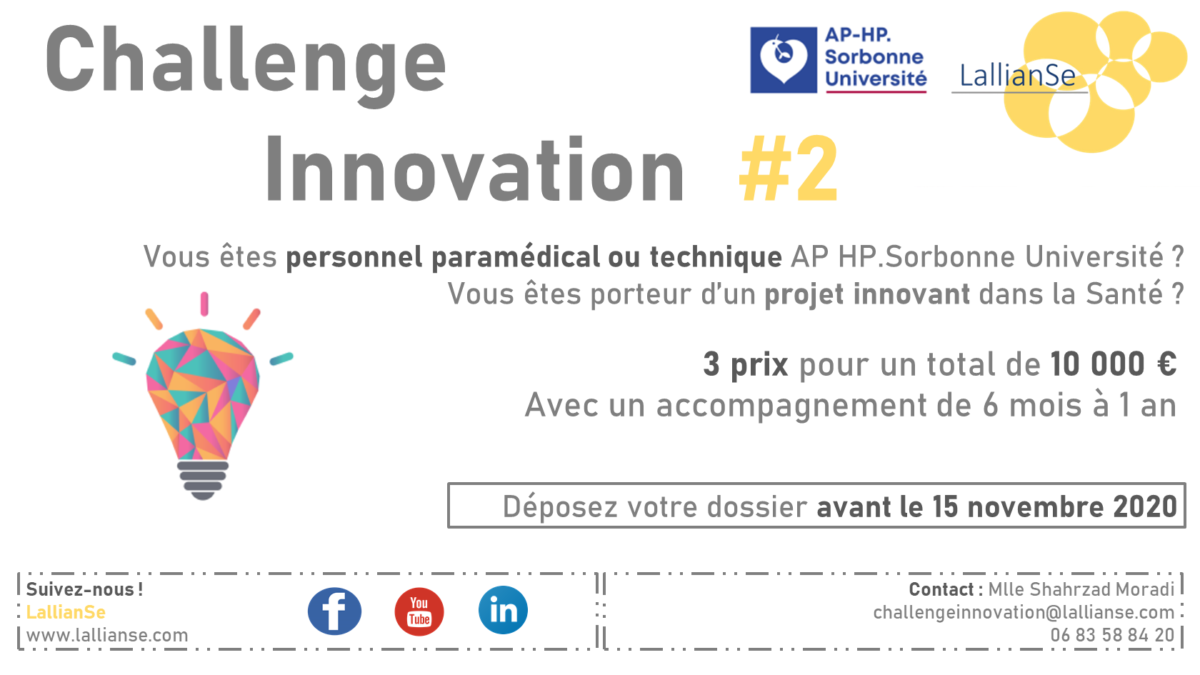 Lancement du Challenge Innovation #2